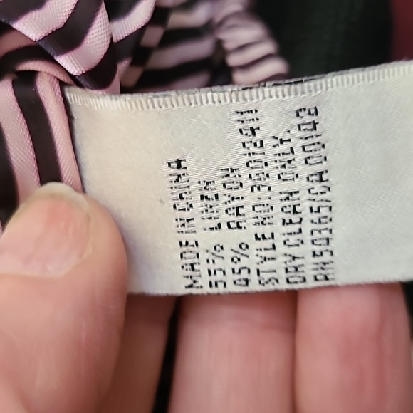 Jacket Size 6P Black Linen Rayon 3/4 Sleeve Classic Preppy Style Office Career - Picture 7 of 7